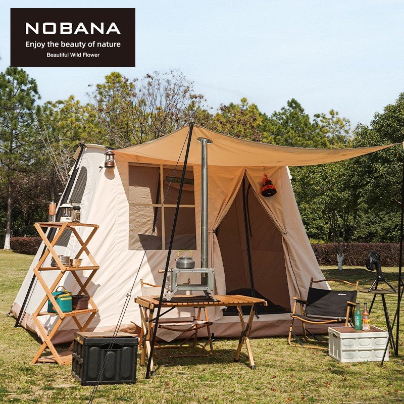 11 Insulated Four-Season Camping Cabin Tent - 图片 1