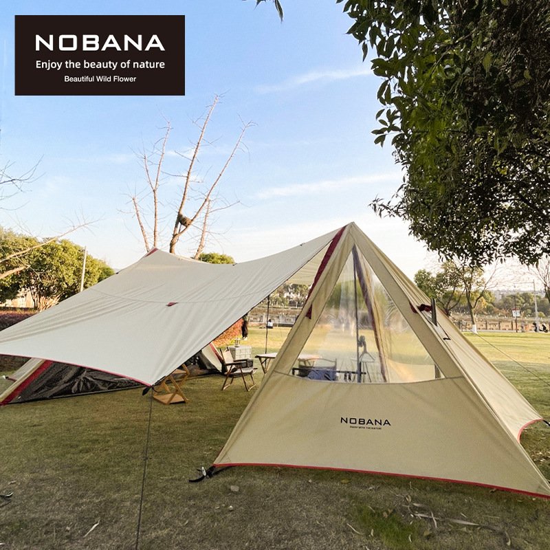 2 Portable Camping Shelter Tent - 图片 1
