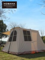 Insulated Four-Season Camping Cabin Tent - 图片 3