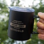 304 Stainless Steel Double Wall 320ml Outdoor Water Cup with Folding Handle - 图片 3
