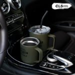 600ML Double Wall Insulated Coffee Cup for Outdoor & Car Use - 图片 3