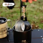 304 Stainless Steel 80ML Mini Camping Cup - 图片 3