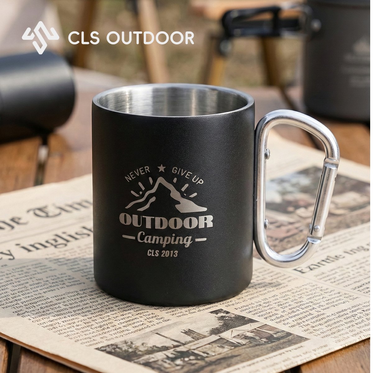 主图丨山野随行杯-16 Outdoor Coffee Mug for Camping & Hiking - 图片 1