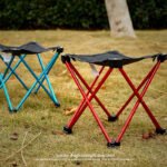Ultralight 4-Leg Folding Camping Stool, Portable Foldable Seat for Hiking & Outdoor Camping - 图片 3