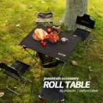 Ultralight Aluminum Foldable Camping Picnic Table Wholesale
