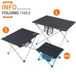 Ultralight Aluminum Foldable Camping Picnic Table Wholesale - 图片 3