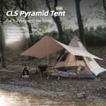Tipi pyramid camping tent - 图片 2