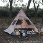 Tipi pyramid camping tent - 图片 4