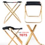 Large 7075 Aluminum Folding Stool - 图片 2