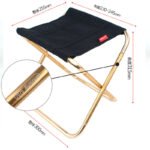 Large 7075 Aluminum Folding Stool - 图片 3