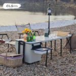 CLS Portable IGT Camping Mobile Kitchen Table - 图片 2