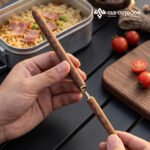 CLS 4‑Pcs Pure Titanium Camping Cutlery Set - 图片 3