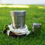 8Pcs 304 Stainless Steel Camping Cups Set - 图片 2