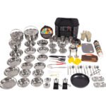 NOBANA Complete Camping Kitchen Cookware Set - 图片 5