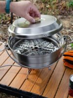 4.3L 304 Stainless Steel Camping Steamer Pot - 图片 3