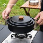 CLS Portable Non-Stick Micro Pressure Camping Hanging Pot 1.6L
