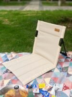 CLS Folding Camping Cushion Chair with Backrest - 图片 3