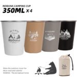 Portable Outdoor Coffee Beer Mug 4 Pack - 图片 6