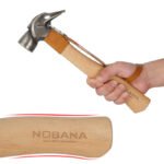 Outdoor Camping Stainless Steel Woodpecker Hammer with Brass Head - 图片 5