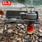 CLS Foldable Dual‑Burner Camping Gas Stove - 图片 3