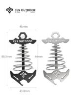 CLS Stainless Steel Fish‑Bone Tent Stake - 图片 5