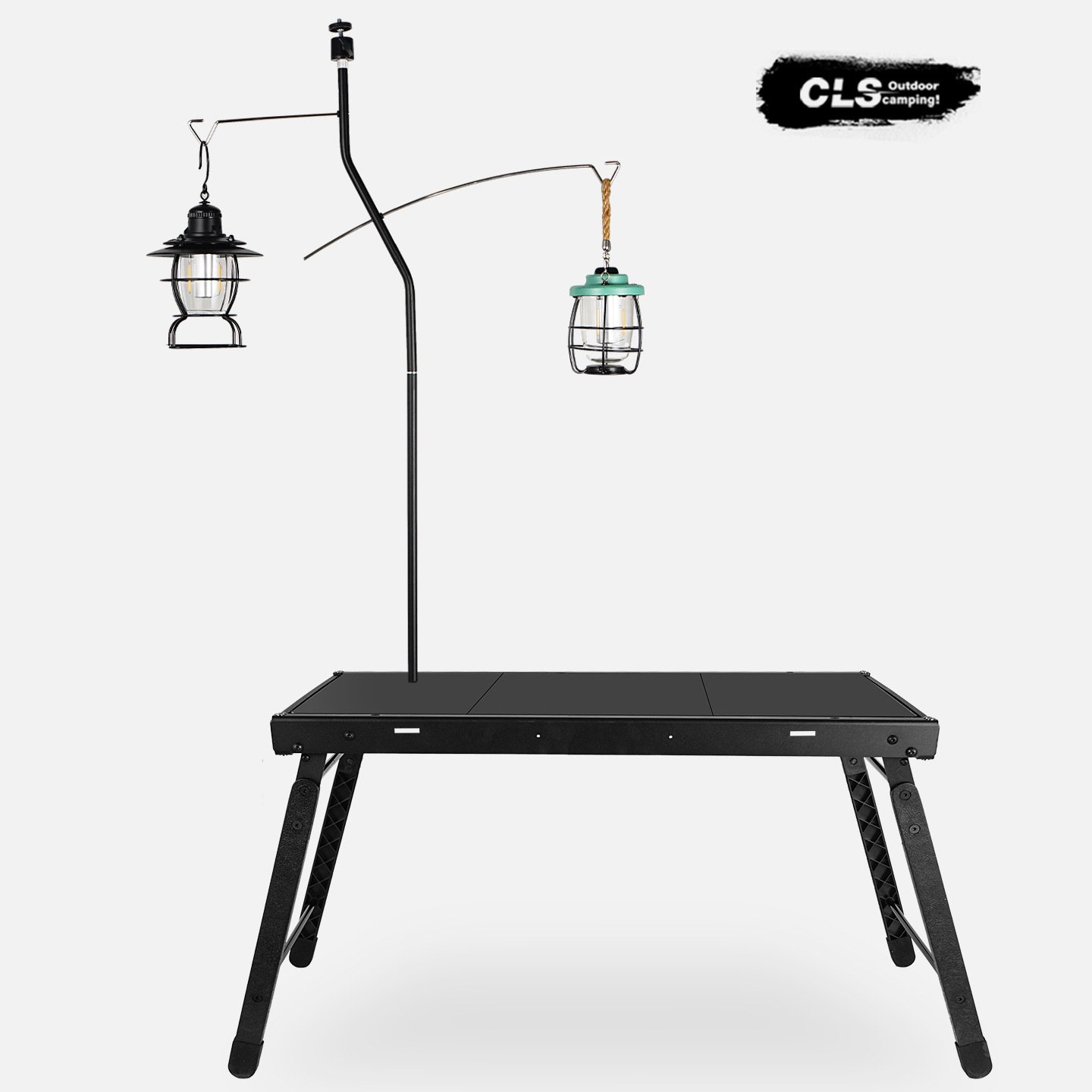 O1CN01YMWawb2Luvsu4Tug0_1695479753-0-cib.jpg CLS Double Hook Outdoor Camping Light Hanging Stand - 图片 1
