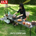 CLS Portable Mobile Camping Kitchen Table - 图片 2