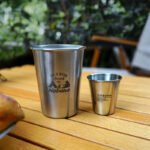 8Pcs 304 Stainless Steel Camping Cups Set - 图片 3