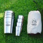 8Pcs 304 Stainless Steel Camping Cups Set - 图片 4