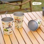 Portable Outdoor Coffee Tea Beer Mug 4 Pack - 图片 4