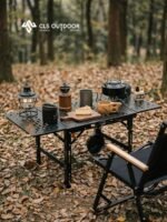 IGT Extension Table, Folding Multi‑Function Camping Picnic BBQ Table - 图片 3