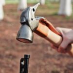 Outdoor Camping Stainless Steel Woodpecker Hammer with Brass Head - 图片 4