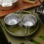 Portable Camping 50ml Small Tea Liquor Mugs 6 Pack - 图片 2