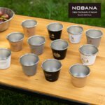 4Pcs 304 Stainless Steel Outdoor Wine Cups Set - 图片 3