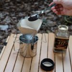 Outdoor Camping Portable Stainless Steel Pour‑Over Coffee Dripper Filter Holder - 图片 3