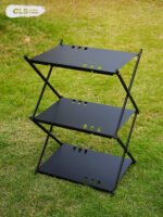 Tactical 3‑Tier Outdoor Storage Rack - 图片 3