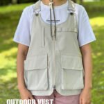 户外露营马甲多功能野营装备男女防晒速干休闲服旅游摄影钓鱼背心