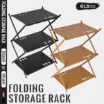 Tactical 3‑Tier Outdoor Storage Rack
