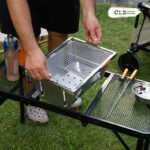 Foldable Height Adjustable Camping IGT Mesh Table for BBQ & Road Trip - 图片 3