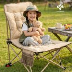 4-position adjustable camping lounge chair - 图片 4